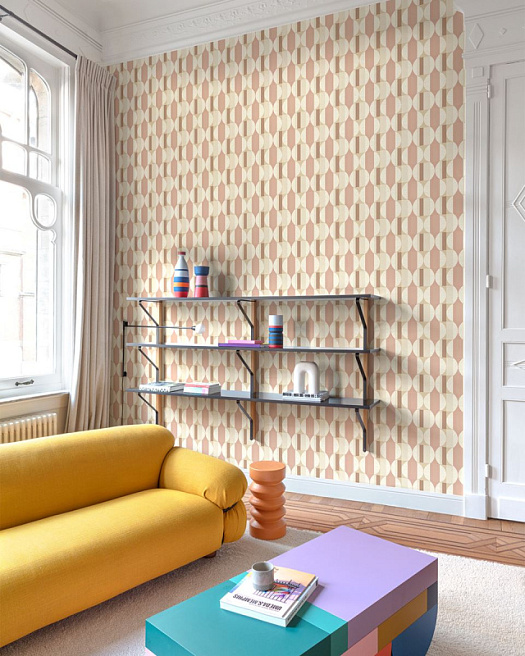 Обои в интерьере артикул CU 3113, Cumaru, Grandeco Обои в интерьере артикул CU 3113, Cumaru, Grandeco